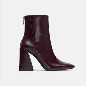 Brand New Zara Heeled Ankle Boots